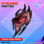 All Anime Inspired Tattoo Style Sticker