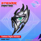 All Anime Inspired Tattoo Style Sticker