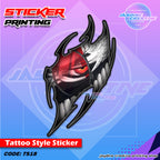 All Anime Inspired Tattoo Style Sticker