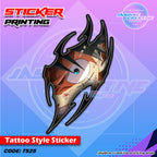 All Anime Inspired Tattoo Style Sticker