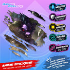League of Legends Inspired Scratch Sticker Waterproof Vinyl for Helmet, Motorcycle, Laptop & Tumbler