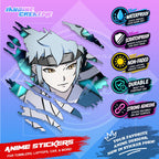 Boruto Anime Inspire Scratch Sticker Waterproof Vinyl for Helmet, Motorcycle, Car, Laptop & Tumbler