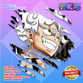 One Piece Scratch Design Sticker