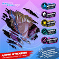 Boruto Anime Inspire Scratch Sticker Waterproof Vinyl for Helmet, Motorcycle, Car, Laptop & Tumbler