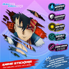 Boruto Anime Inspire Scratch Sticker Waterproof Vinyl for Helmet, Motorcycle, Car, Laptop & Tumbler