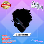 Solo Leveling Inspired Decal Cut-Out Sticker