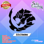 Solo Leveling Inspired Decal Cut-Out Sticker