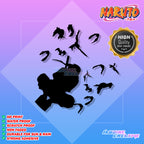 Naruto Inspired Decal Cut-Out Sticker
