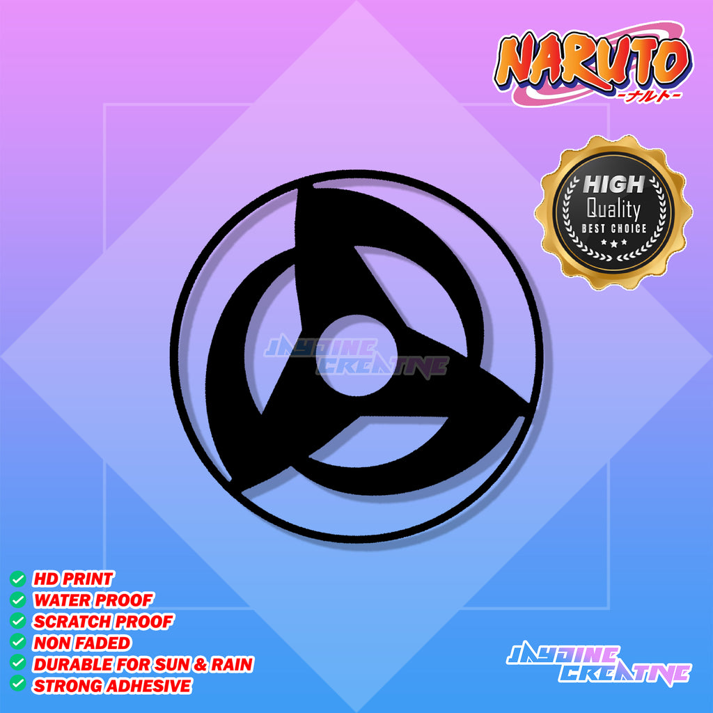 Naruto Inspired Decal Cut-Out Sticker