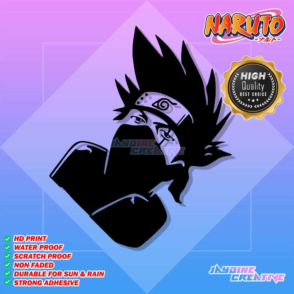 Naruto Inspired Decal Cut-Out Sticker