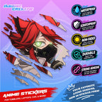 Gachiakuta Anime Inspired Scratch Sticker | Waterproof Vinyl for Helmet Motorcycle, Laptop & Tumbler