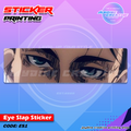 Attack on Titan Inspired Eye Slap Sticker