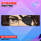 Attack on Titan Inspired Eye Slap Sticker