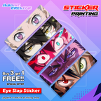Black Clover Inspired Eye Slap Sticker
