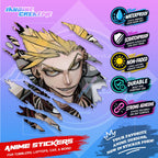 Gachiakuta Anime Inspired Scratch Sticker | Waterproof Vinyl for Helmet Motorcycle, Laptop & Tumbler
