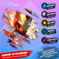 Ironman Marvel Inspired Scratch Sticker Waterproof Vinyl for Helmet, Motorcycle, Laptop & Tumbler