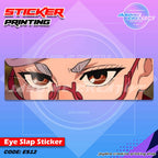 Dandadan Inspired Eye Slap Sticker