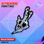Demon Slayer Inspired Peeker Sticker