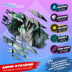Bleach Anime Inspired Scratch Sticker Waterproof Vinyl for Helmet, Motorcycle, Car, Laptop & Tumbler