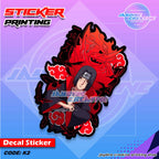 Akatsuki Itachi Inspired Peeker Sticker