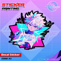 Hunter x Hunter Killua Inspired Peeker Sticker
