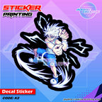 Hunter x Hunter Killua Inspired Peeker Sticker