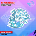 Hunter x Hunter Killua Inspired Peeker Sticker