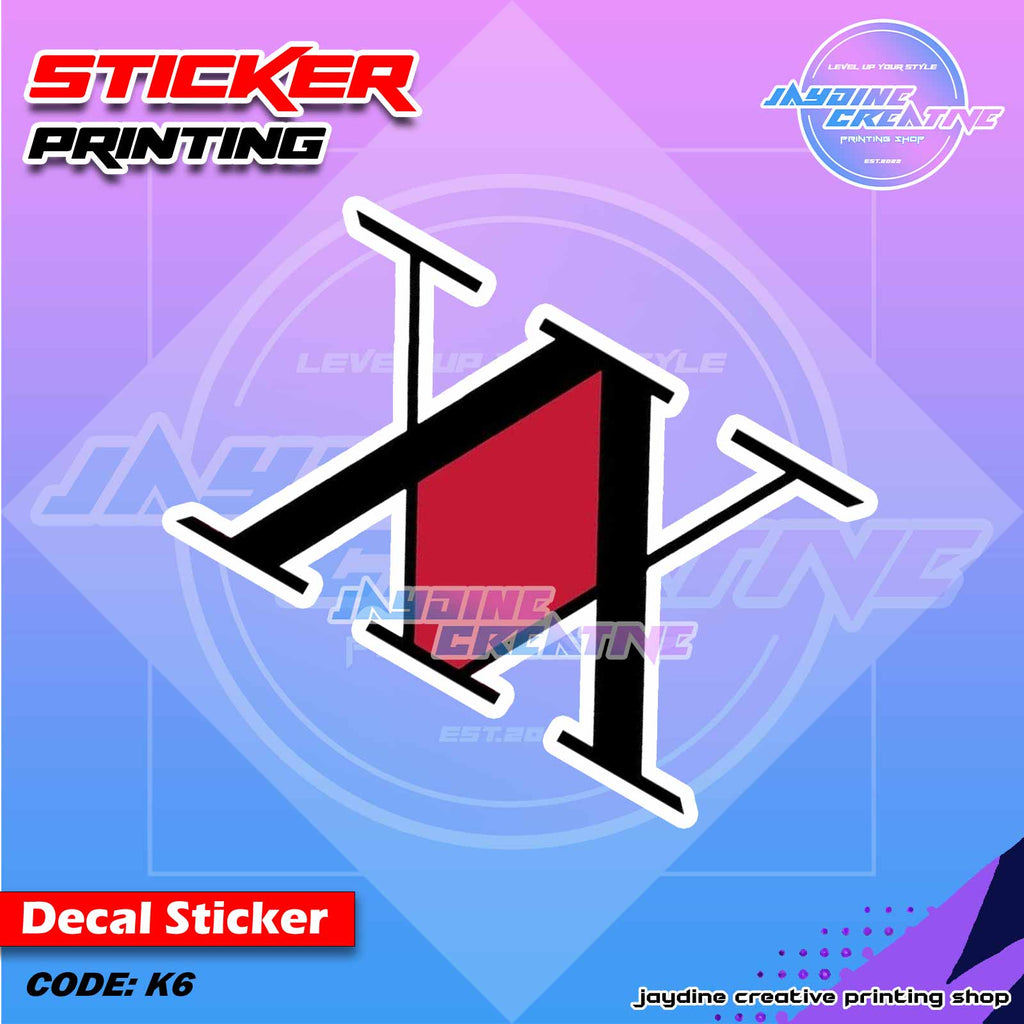 Hunter x Hunter Killua Inspired Peeker Sticker