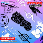 Naruto Inspired Decal Cut-Out Sticker