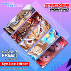 One Piece Inspired Eye Slap Sticker