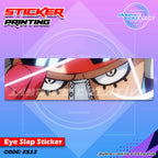 One Piece Inspired Eye Slap Sticker