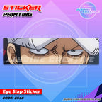 One Piece Inspired Eye Slap Sticker
