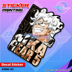 One Piece Inspired Peeker Sticker