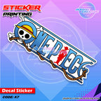 One Piece Inspired Peeker Sticker