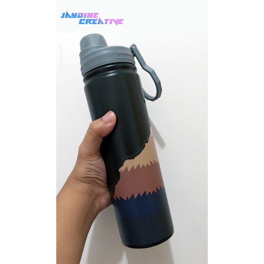 Demon Slayer Tumbler Skin Sticker, Indoor Outdoor Vinyl Sticker, Waterproof & Non-Faded