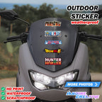 All Anime Logo Sticker, Indoor Outdoor Vinyl Sticker, Waterproof & Non-Faded