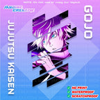 All Anime Stripe Design Sticker Indoor Outdoor Vinyl Sticker, Waterproof & Non-Faded