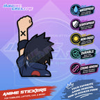 Naruto Nakama Fist Up Waterproof Sticker Anime Inspired Sticker
