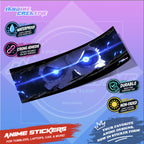 One Piece Slap Design Anime Sticker Waterproof Strong Adhesive for Tumblers Laptops Car